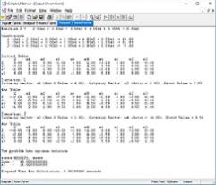 Dual Simplex Solver