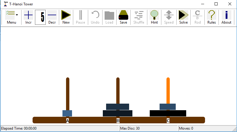 THanoiTower screenshot